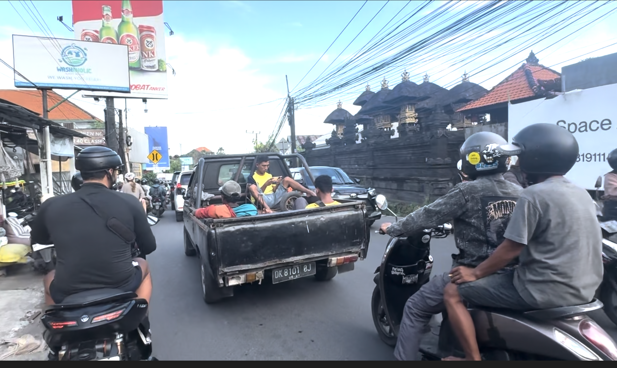 Traffic in Canggu 